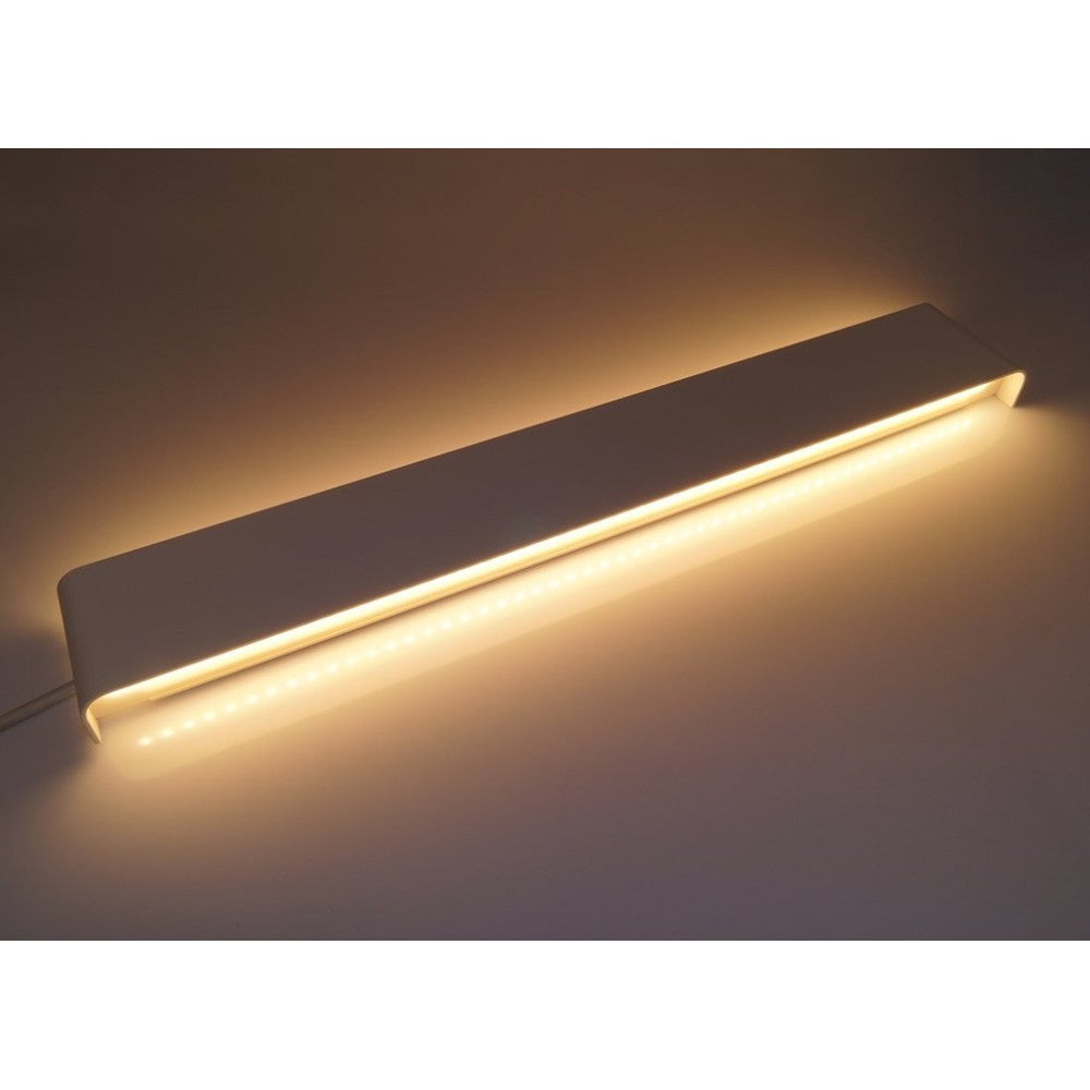 V-Tac 20W LED hvid aflang væglampe - Udendørs indirekte belysning, vandtæt (IP44), inkl. lyskilde