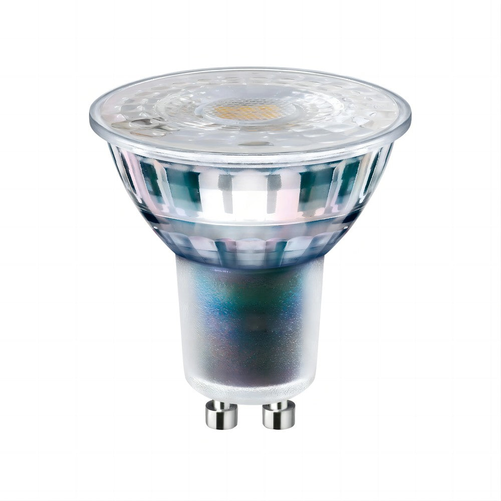 Sort GU10 skinnespot med 6W Dimtowarm pære til 3-faset skinne, inklusiv justerbar farvetemperatur.