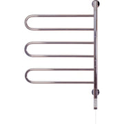 Curvo håndklædetørrer 825x545mm 3 arme pol. rf 49watt