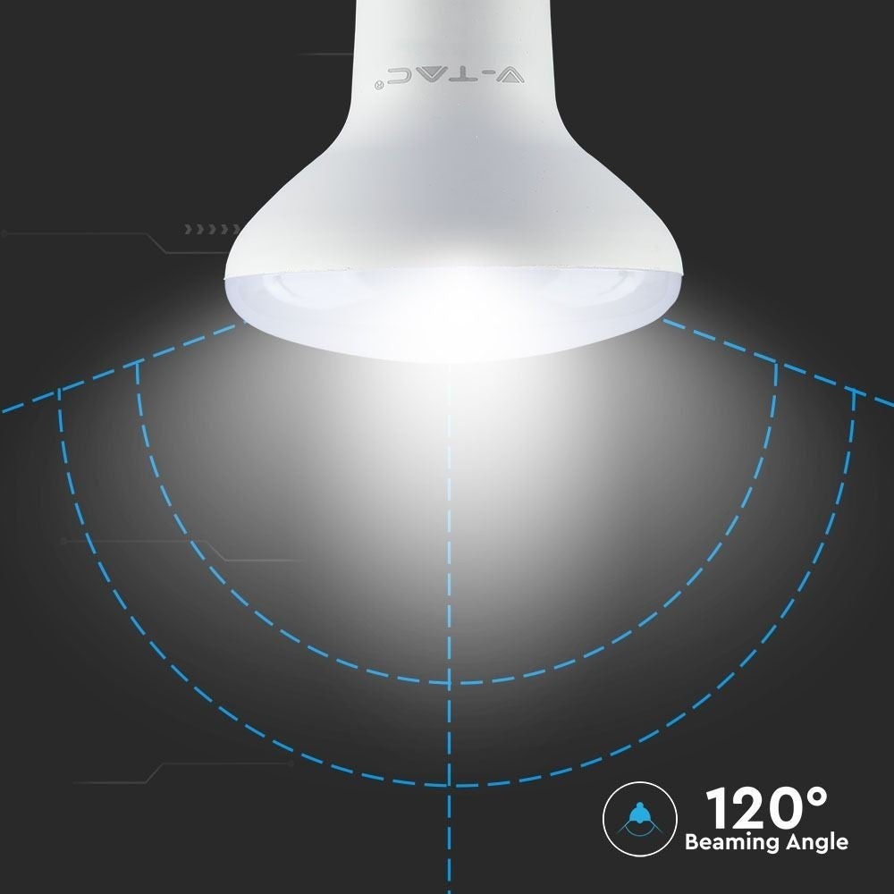 V-Tac 10W LED spotpære - Samsung LED chip, R80, E27 - 5 års garanti