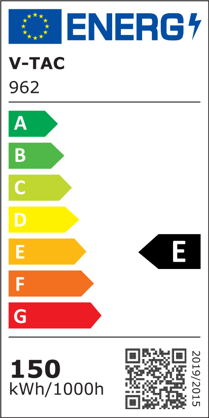 V-Tac 150W LED gadelampe med Samsung LED chip og IP65 (120lm/w)