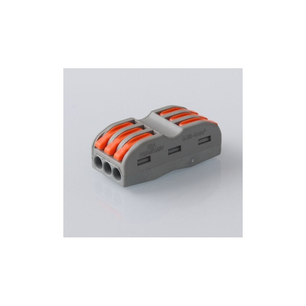 Muffe til 3 samlinger - 32A 250V-600V
