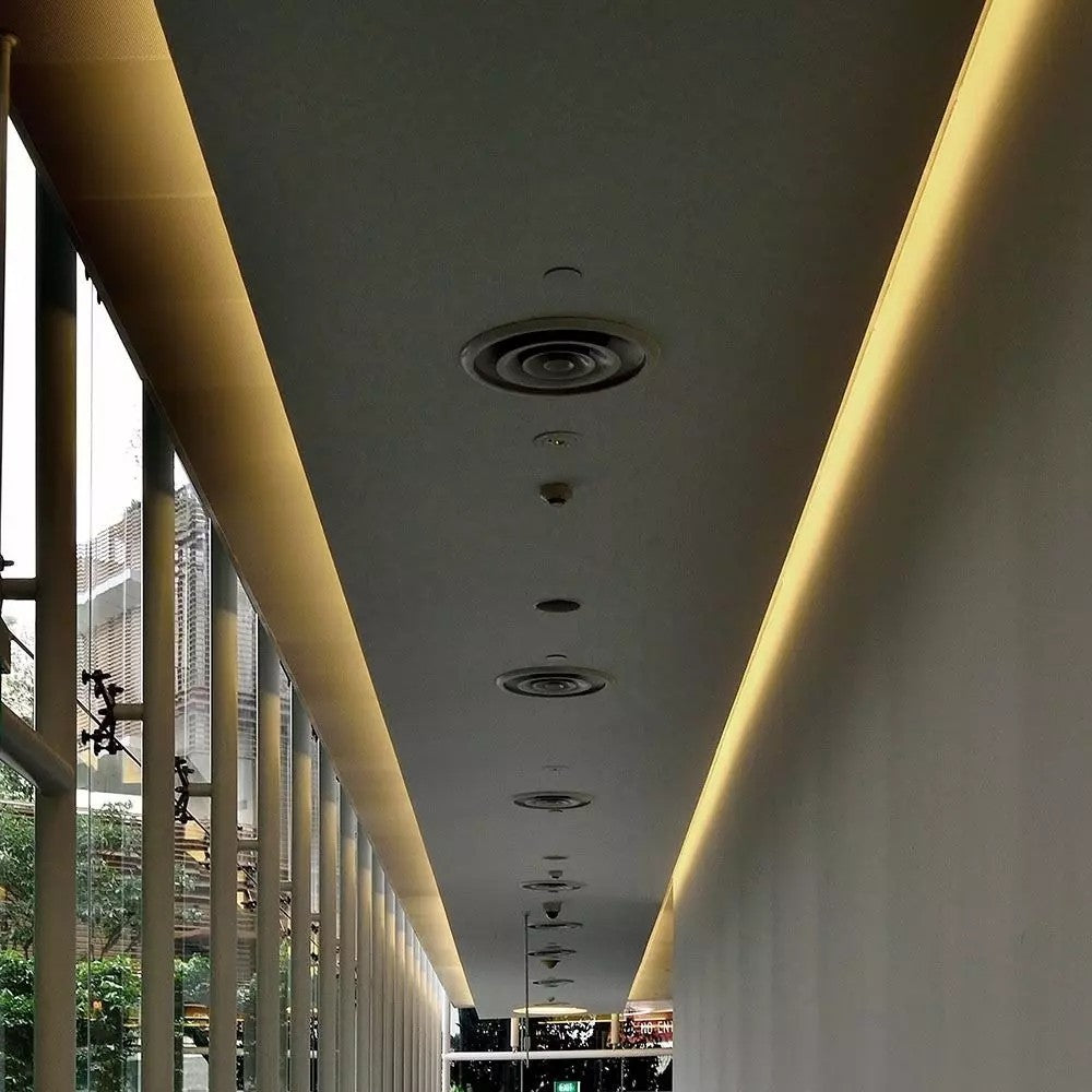 V-Tac Stænktæt LED Strip - 5m, 120 LED/m, 7,2W/m, 12V, 600lm/m, RA80, IP65