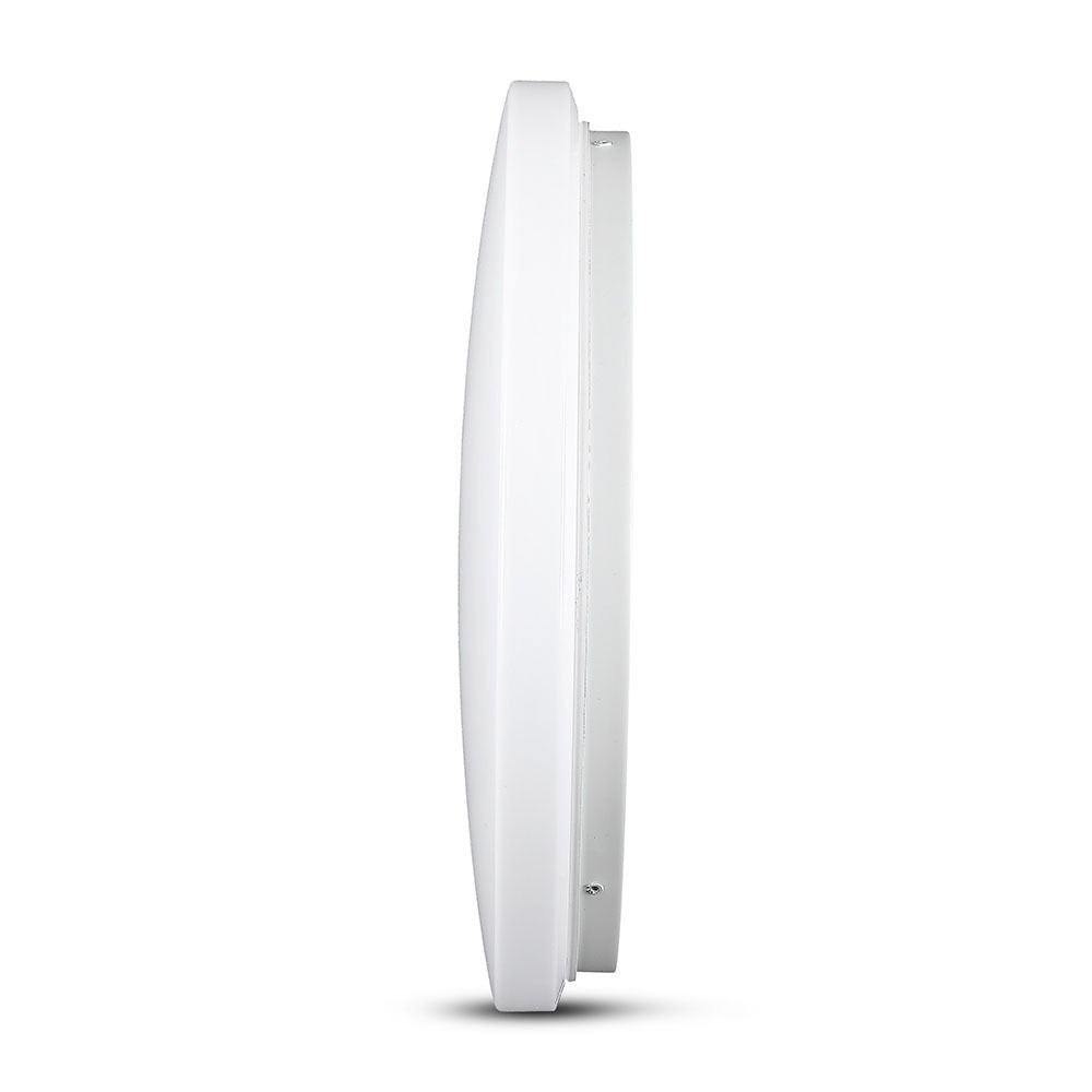 V-Tac rund 12W LED loftslampe - 3i1 lysfarve, Ø25,5cm, inkl. lyskilde