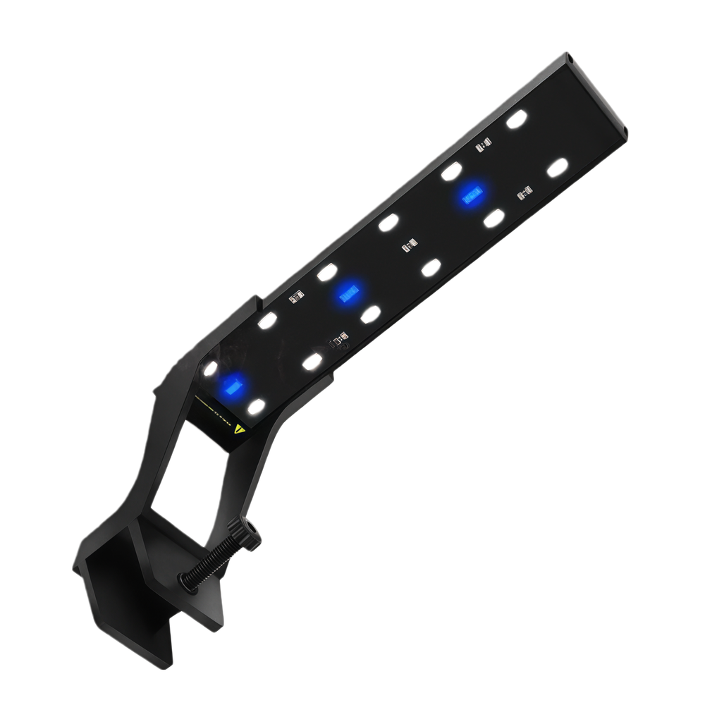 27,5 cm Akvarielampe - 10W LED, Hvid/Blå, Effekt: 10W, Input: 230V, 800lm