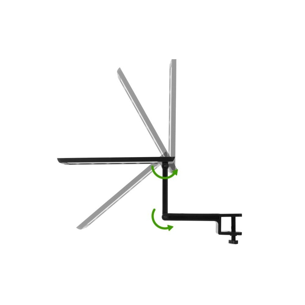 19,5 cm LED Akvarielampe - 7W, Hvid/Blå, 230V, 560lm