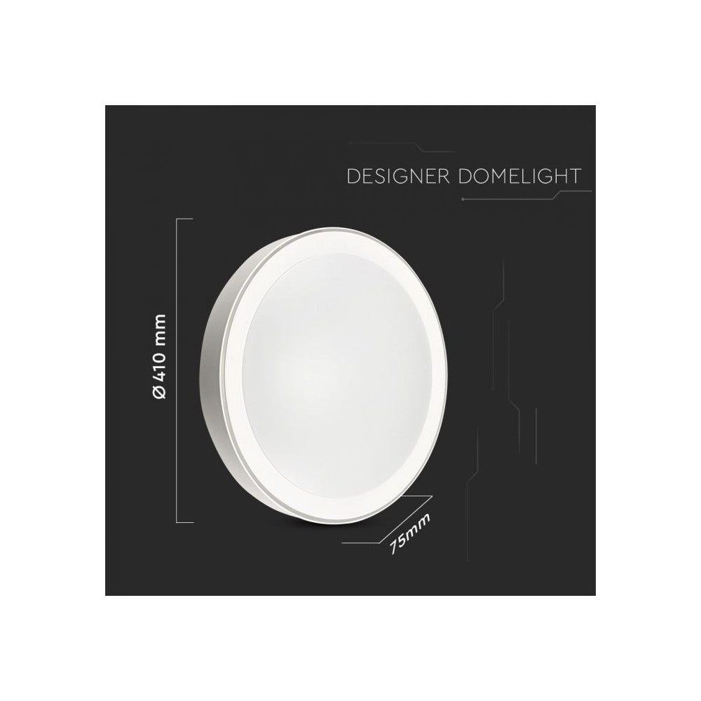 V-Tac Justerbar Designer Loftlampe - Ø40cm, 40W, 230V, 2800lm, RA80, fjernbetjening