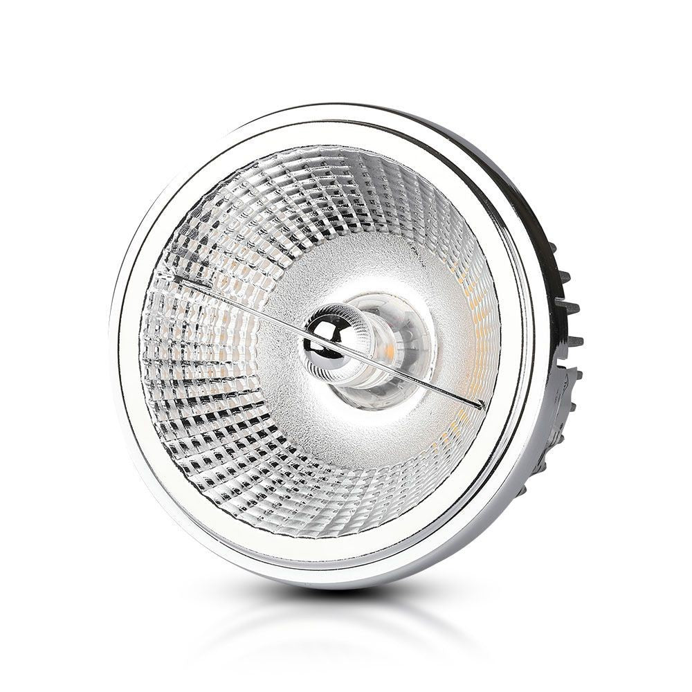 V-Tac LED spot - 20W, varm hvid, 230V, G53 AR111, erstatter 130W, RA80
