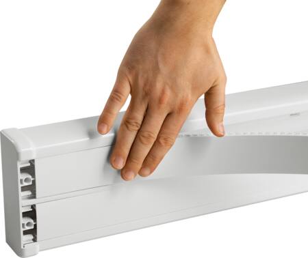 ENDESTYKKE 50X130 HVID