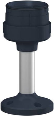 LYSTÅRN XVU Ø60 FOD MED 100MM RØR SORT