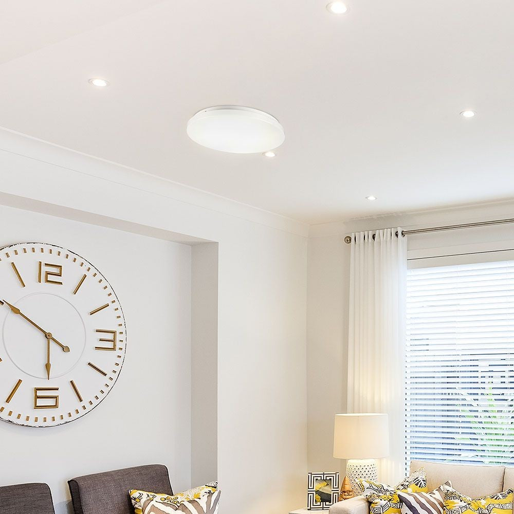 V-Tac 36W LED loftslampe med 3i1 valgfri lysfarve, Ø48cm, 230V, inkl. lyskilde og 2160lm lysstyrke