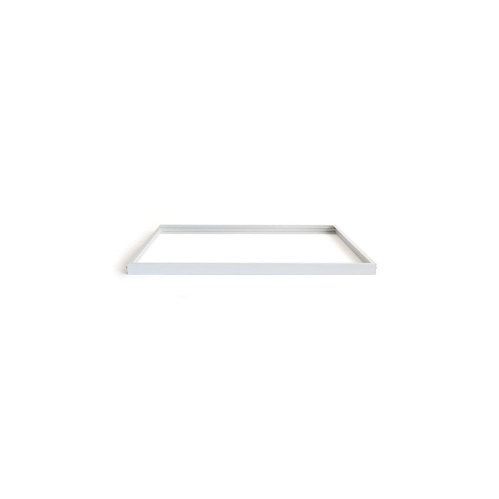 120x60 LED panel ramme - Enkel montering med skruer, hvid kant