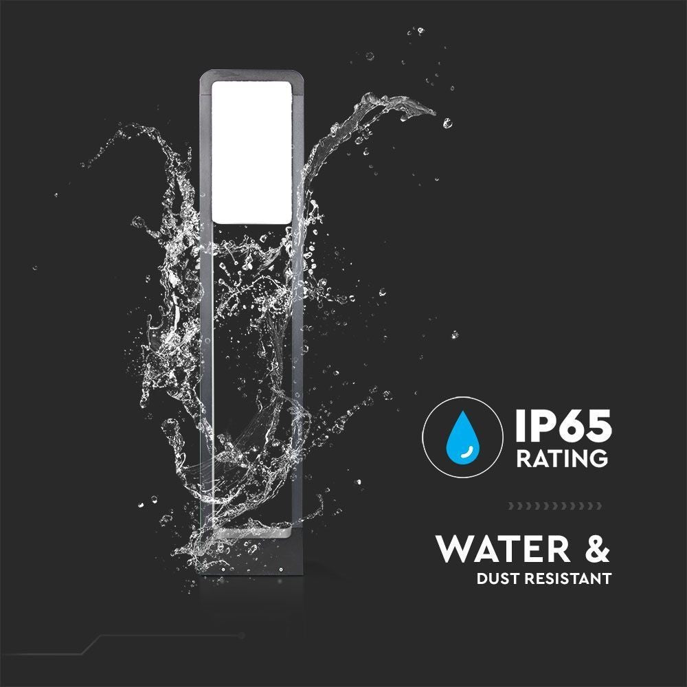 V-Tac 10W LED havelampe - Sort, 80 cm, IP65, 230V, 900lm, RA80, Samsung LED chip, 3 års garanti