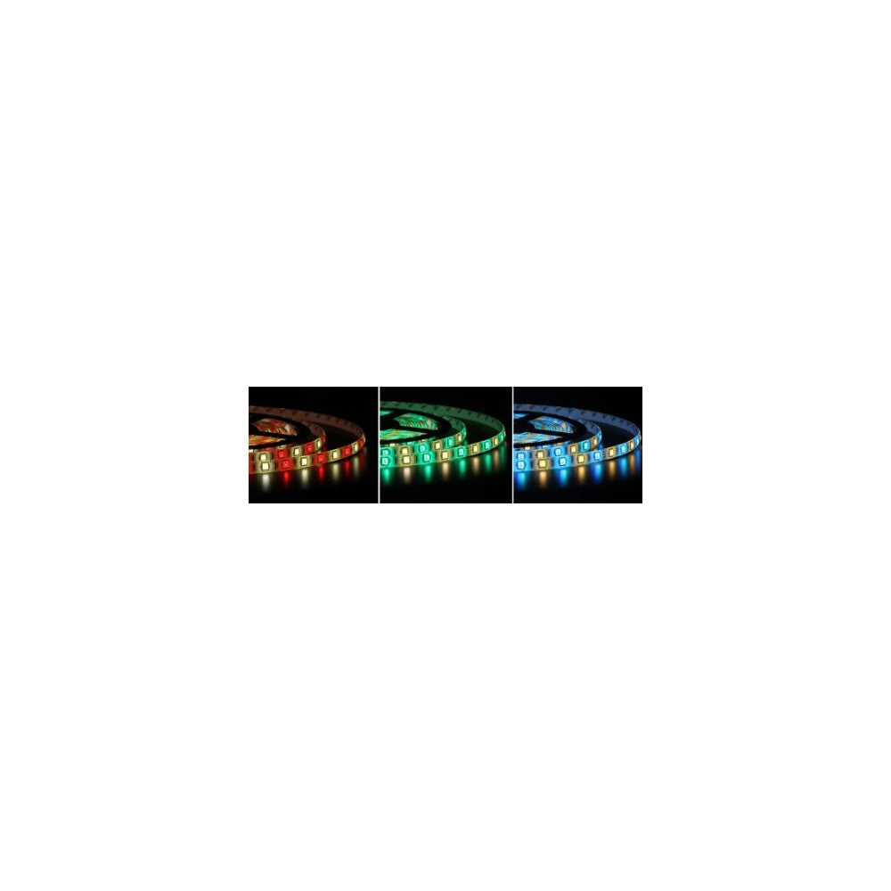 RGB+WW LED-strips - 5m, IP65, 60 LED pr. meter, 12V (12W/m)