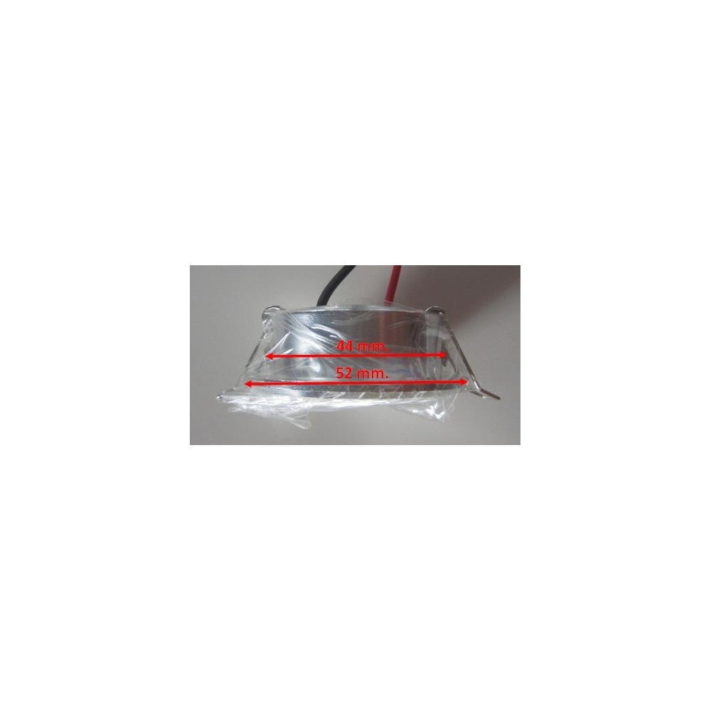1,5W LED Indbygningsspot - Erstatter 15W, Ø4,2cm hul, Ø5,2cm mål, 2,2cm høj, 230V, 95lm, RA82
