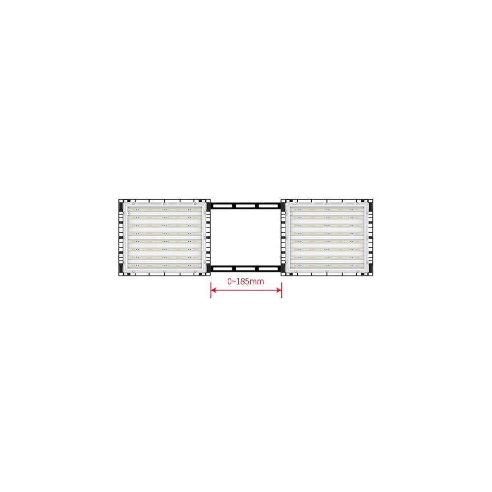 LEDlife Helios vækstlampe 150W - Inkl. ophæng, fuldt spektrum, justerbar lysstyrke, IP65