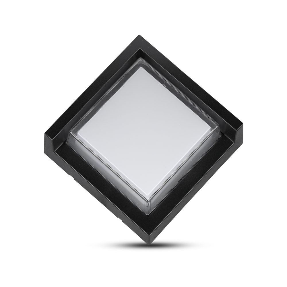 V-Tac 7W LED Firkantet Udendørs Væglampe inkl. Lyskilde - IP65, 230V, 400lm, RA80