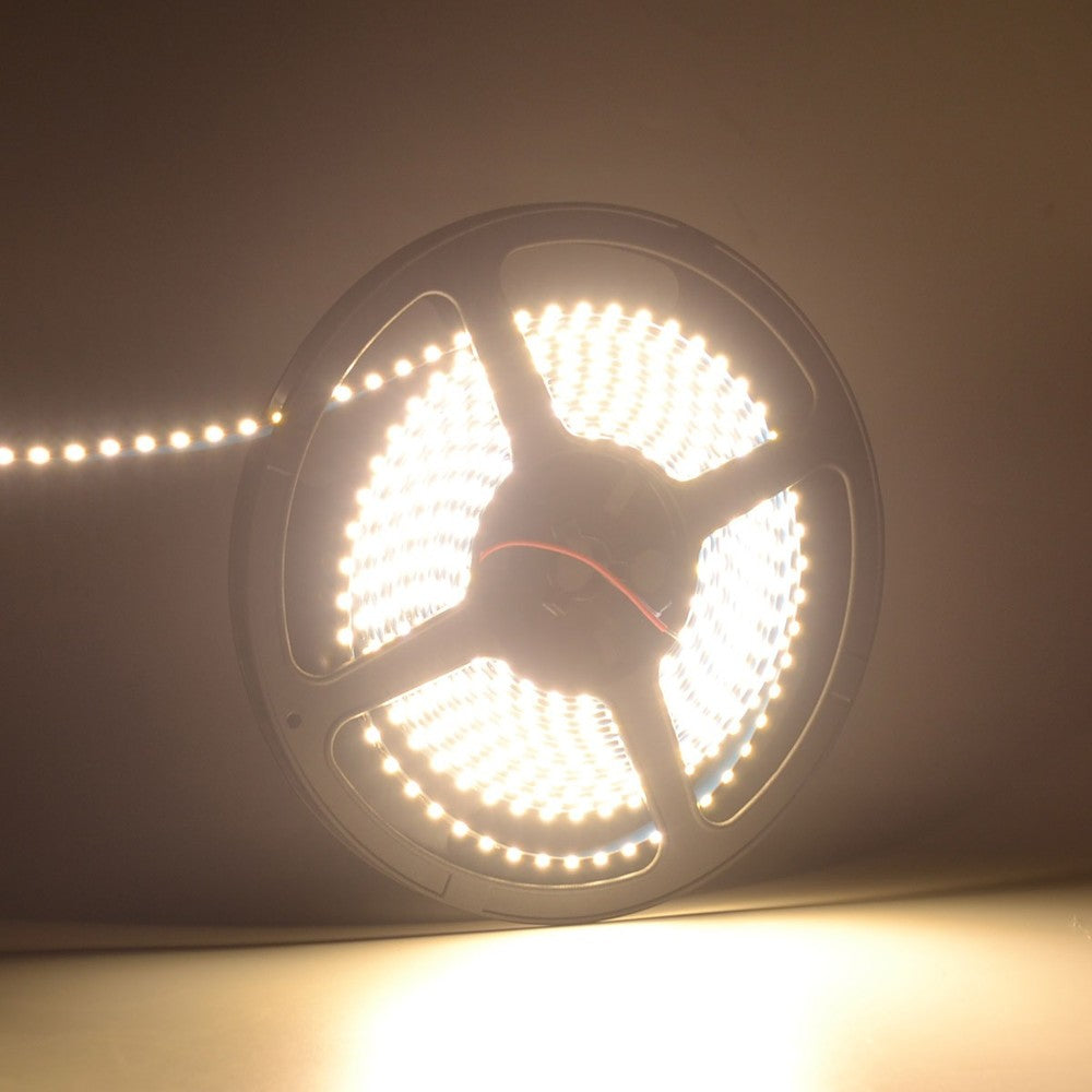 LEDlife 5 meter lang LED-stribe med sidelys - IP20, 24V, 120 LED pr. meter, 11W, 800lm, RA80