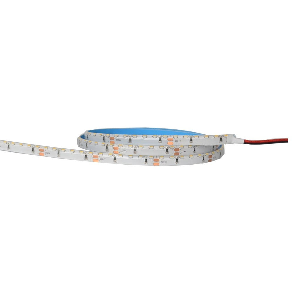LEDstrip lyskæde 5m - 11W/m, IP65, 24V, 120 LED pr. meter