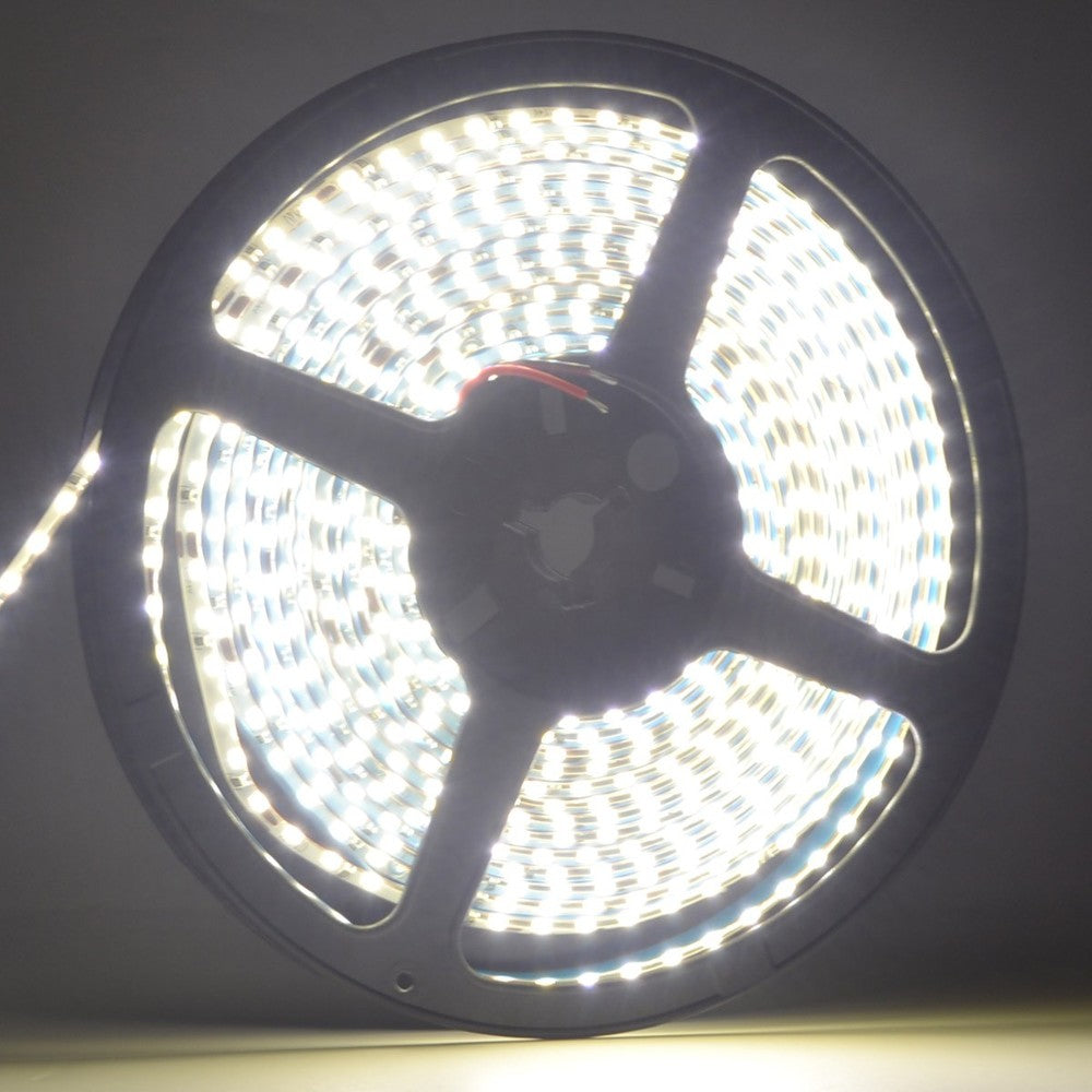 LEDstrip lyskæde 5m - 11W/m, IP65, 24V, 120 LED pr. meter