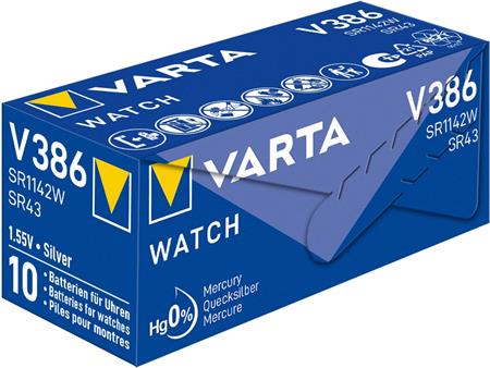 BATTERI V386 SR43 1,55V 105MAH
