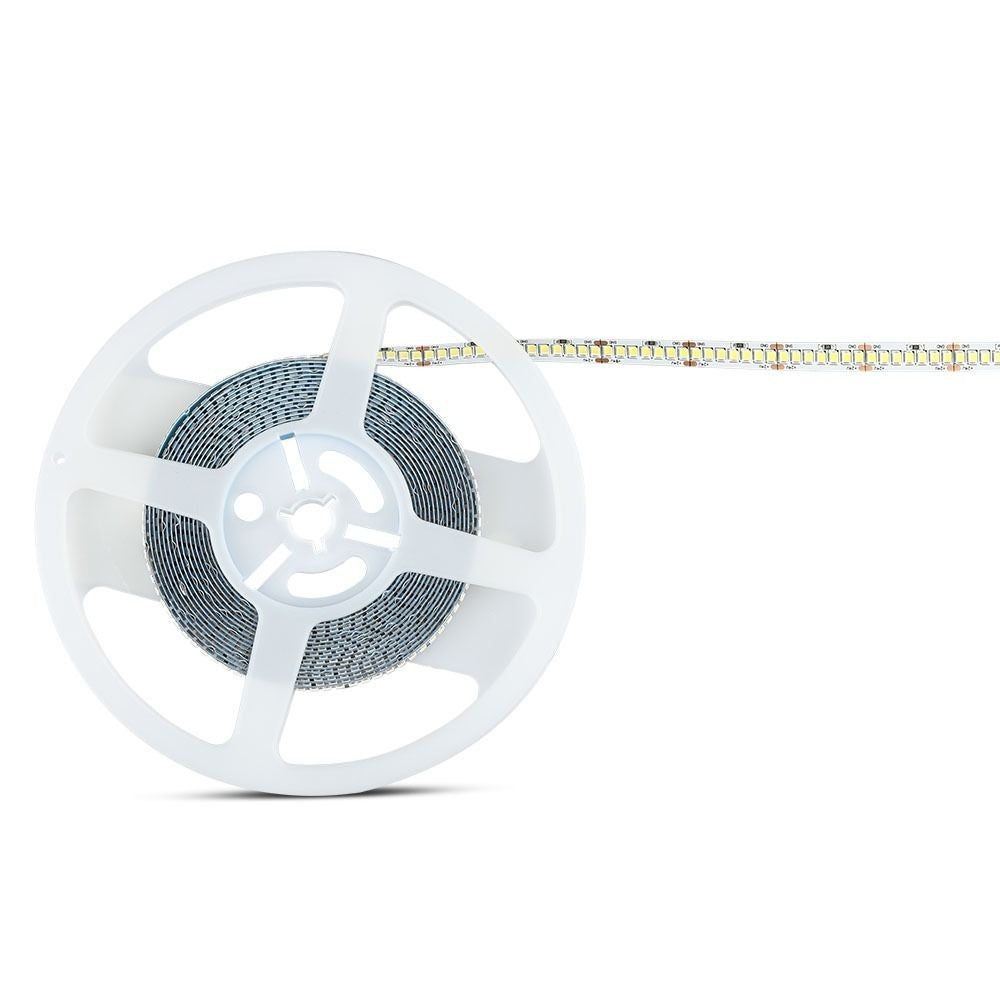V-Tac 17W/m LED-strips - 5m, 150lm/W, IP20, 24V, 238 LED pr. meter, RA80