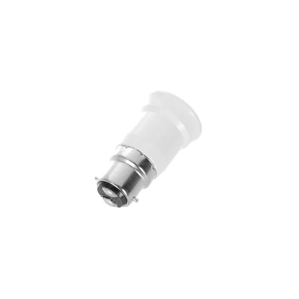 B22 til E27 adapter - til nem konvertering af lamper og armaturer fra B22 fatning til E27 fatning.