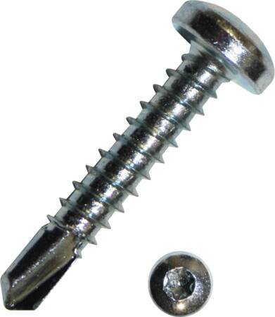 PLADESKRUE 4,8X13MM TORX25 MED BORESPIDS