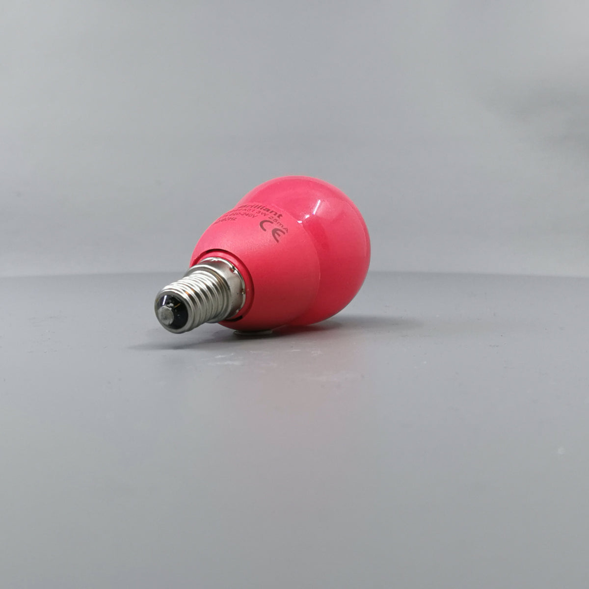 Kronepære LED 3W E14 Rød (360° frame 21)