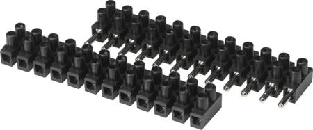 KLEMRÆKKE HAN+HUN 12X4,0 SORT