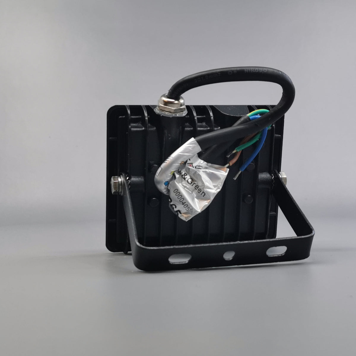 10W LED projektør 3000K 850Lm sort (360° frame 12)