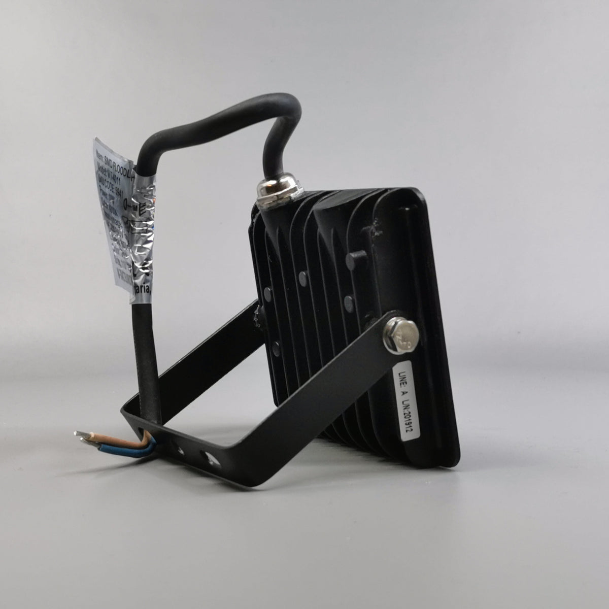 10W LED projektør 4000K 850Lm sort (360° frame 17)