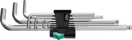 SEKSKANTNØGLESÆT 1,5-10MM M/KUGLEHOVED