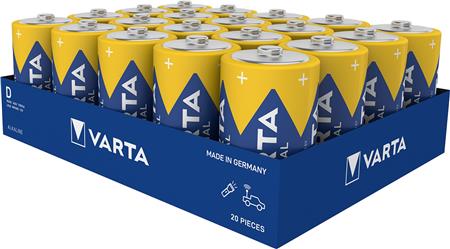 Alkaline batteri D LR20-20 - 1 stk.