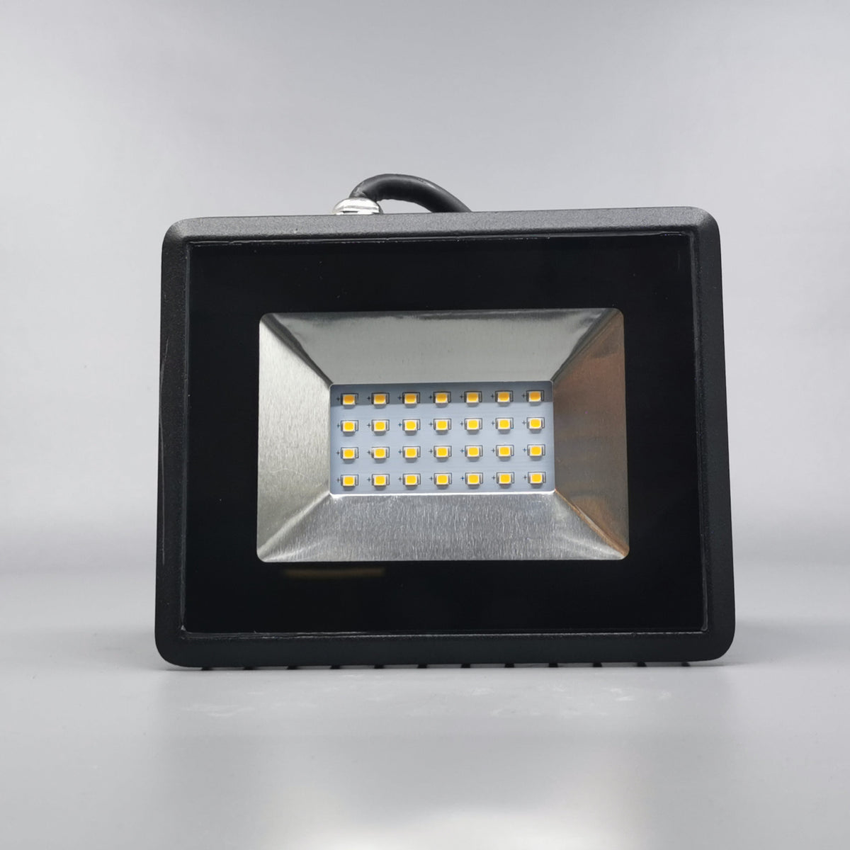 20W LED projektør 3000K 1700Lm sort