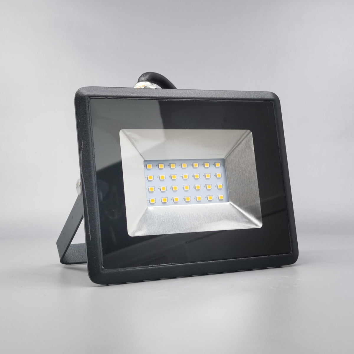 20W LED projektør 3000K 1700Lm sort (360° frame 23)