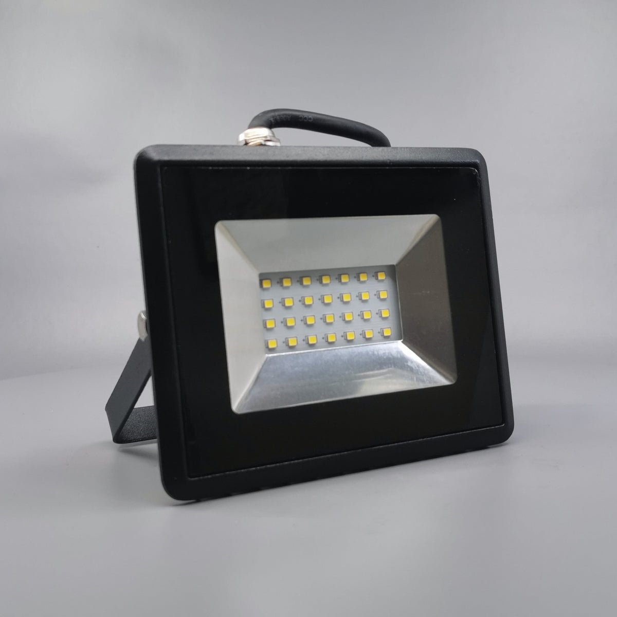 20W LED projektør 4000K 1700Lm sort (360° frame 23)