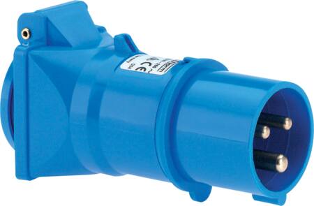ADAPTER CEE 16A 3P - DANSK 16A 2P+J