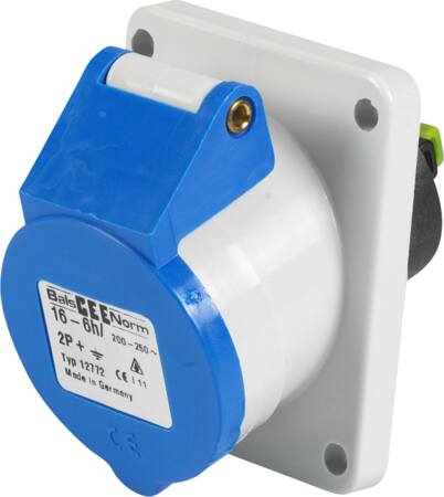 Cee indb. vægudtag 16A/3P