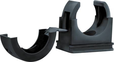 HOLDER PA66 F/Ø42 SORT