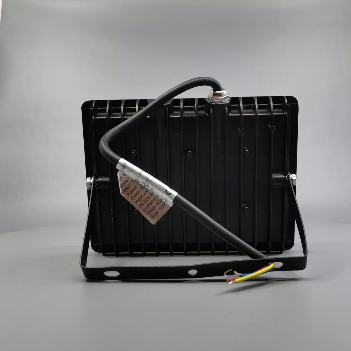 30W LED projektør 3000K 2550Lm sort (360° frame 13)