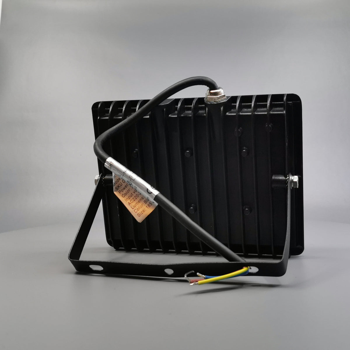 30W LED projektør 3000K 2550Lm sort (360° frame 14)