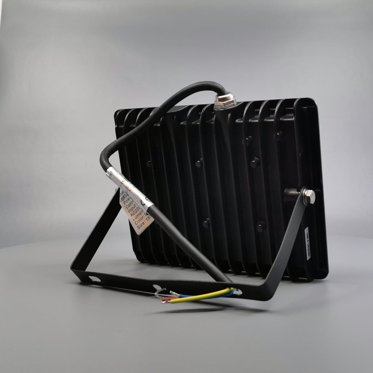 30W LED projektør 3000K 2550Lm sort (360° frame 15)