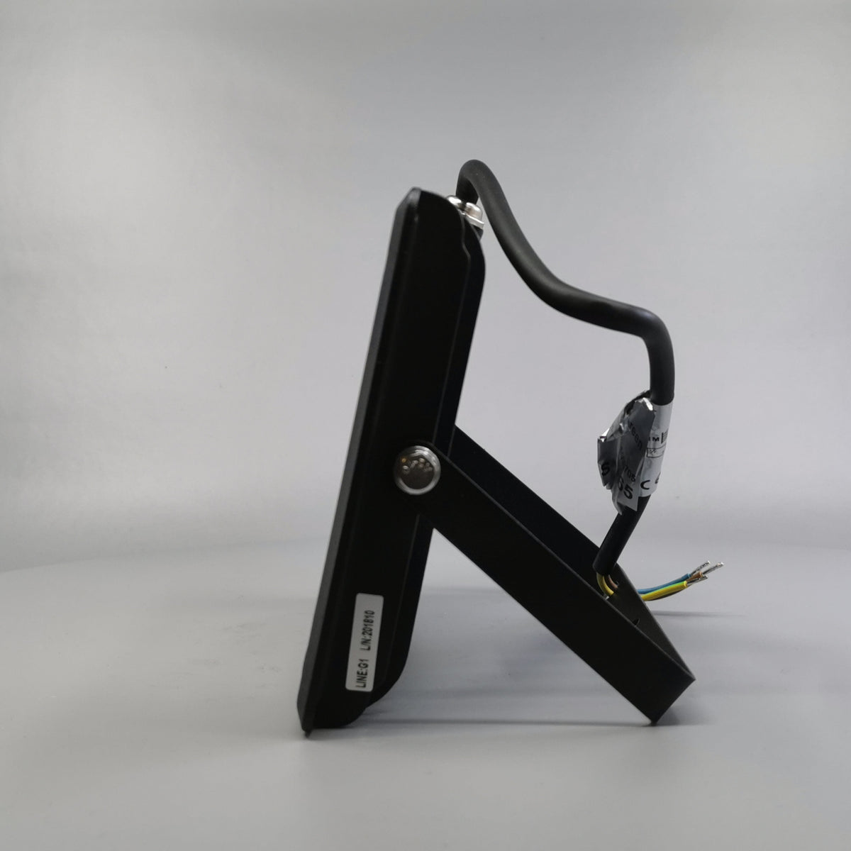 30W LED projektør 4000K 2550Lm sort (360° frame 7)