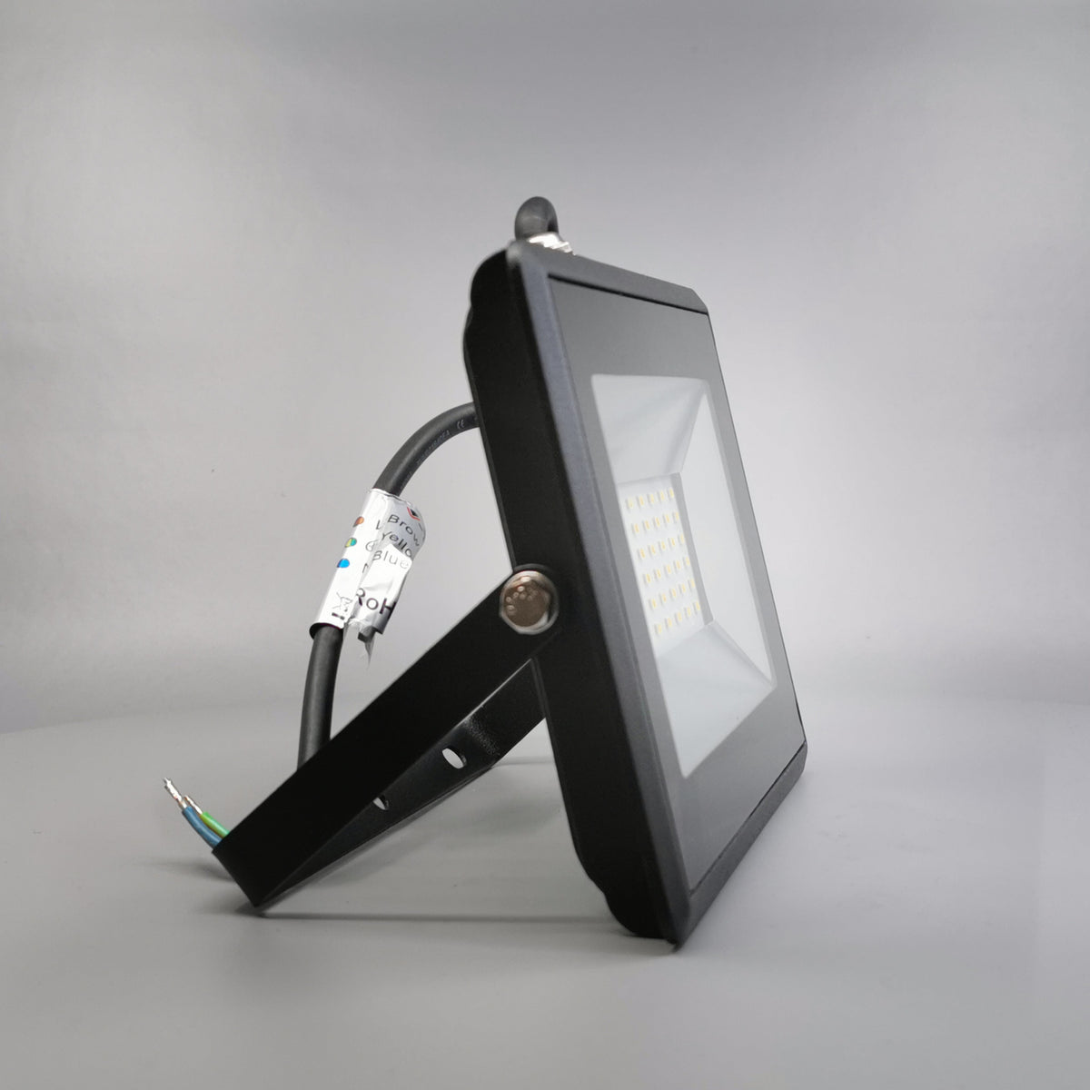 30W LED projektør 4000K 2550Lm sort (360° frame 20)