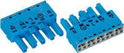 HUNSTIK 5-POL U.KAPPE 2 LED. BL