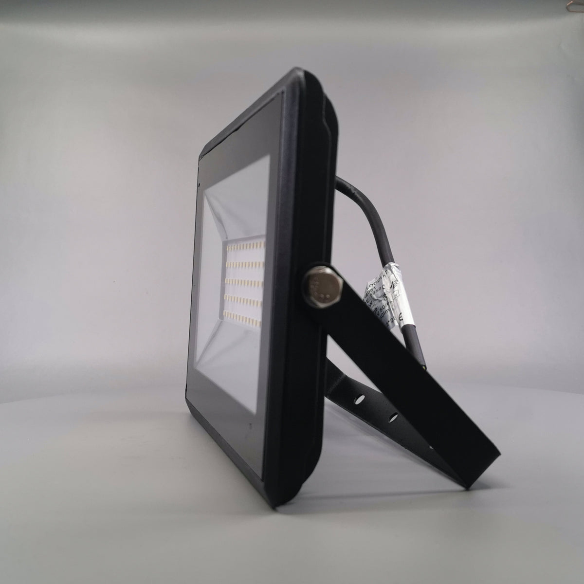 50W LED projektør 4000K 4250Lm sort (360° frame 6)