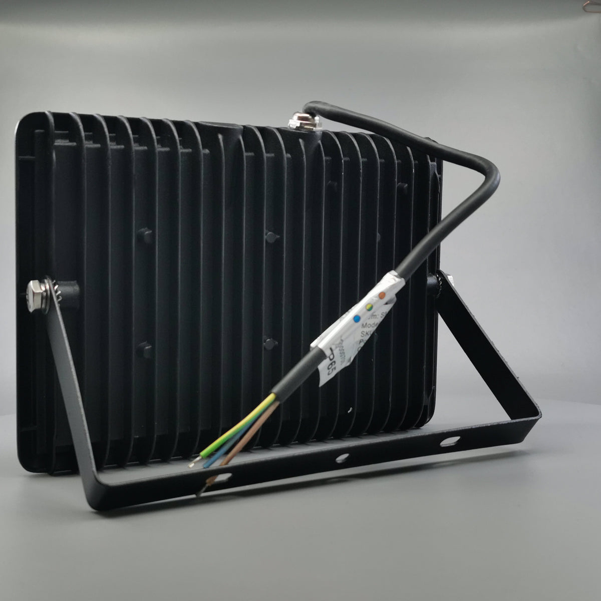 50W LED projektør 4000K 4250Lm sort (360° frame 11)