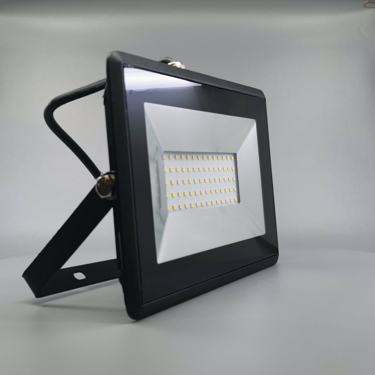 50W LED projektør 4000K 4250Lm sort (360° frame 21)