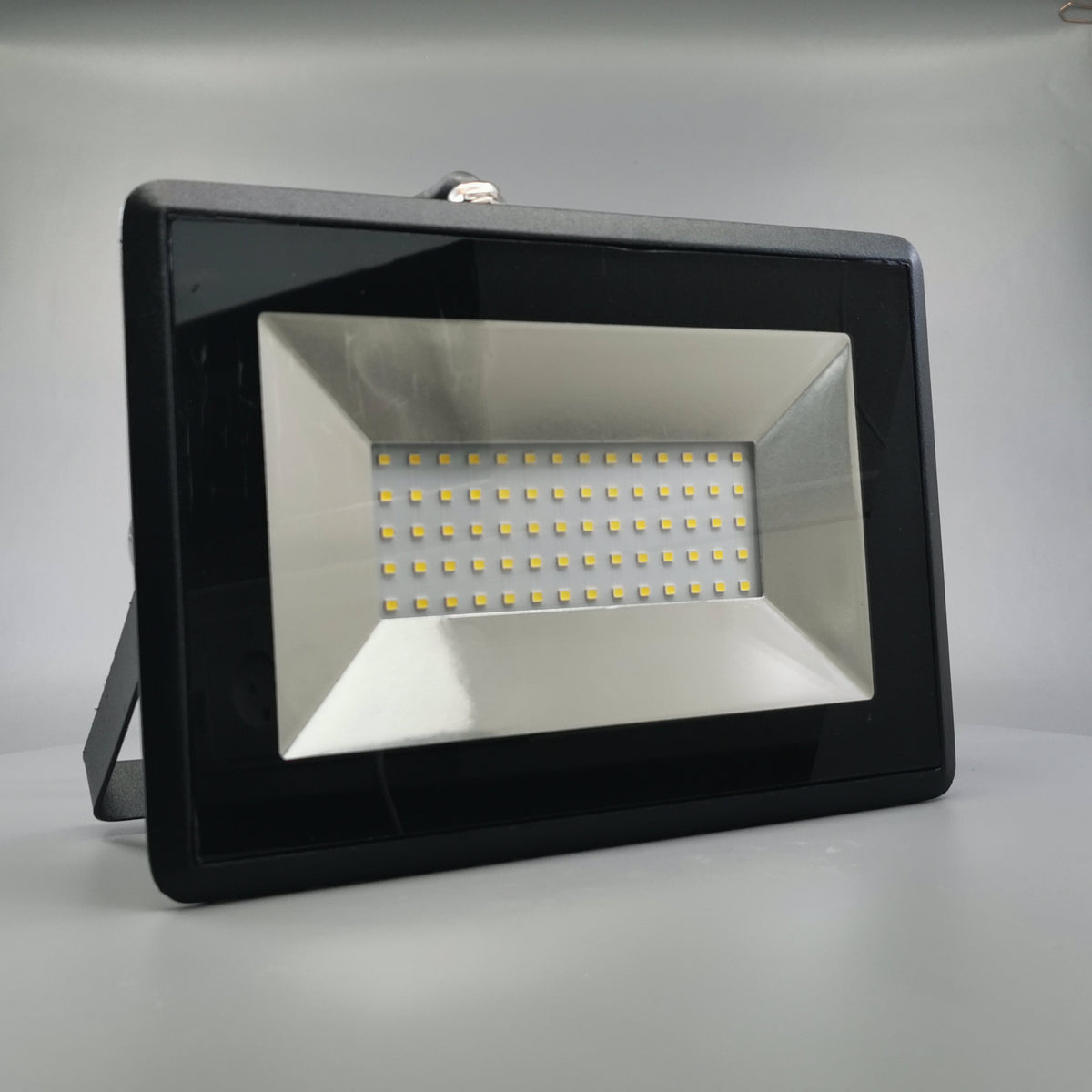50W LED projektør 4000K 4250Lm sort (360° frame 23)